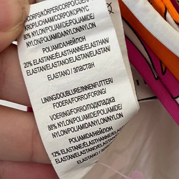 Trina Turk One Piece Bathing Suit - Size 6(Medium) - Picture 7 of 8